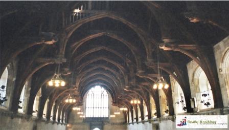 Hammerbeam Ceiling in Westminster Hall