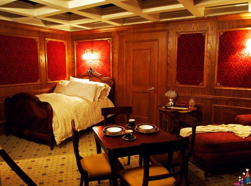 Recreation First Class Cabin on the Titanic