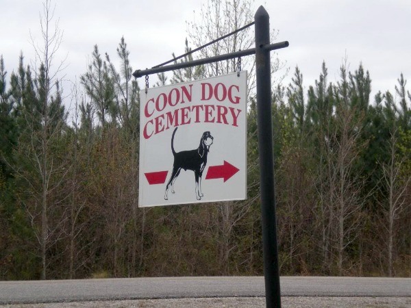 Roadside Curiosities: Alabama’s Coon Dog Cemetery