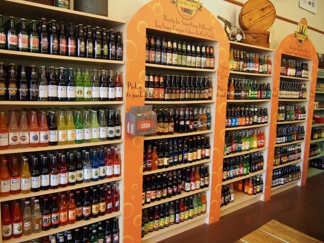 Soda-licious - the Homer Soda Company, in the tiny town of Homer, carries small-batch sodas from across the country. Just one of the fun things to do in Champaign, Illinois.