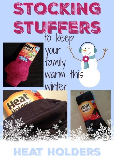 Stocking stuffers to help your family keep warm this winter. Heat Holders Thermal socks and leggings.