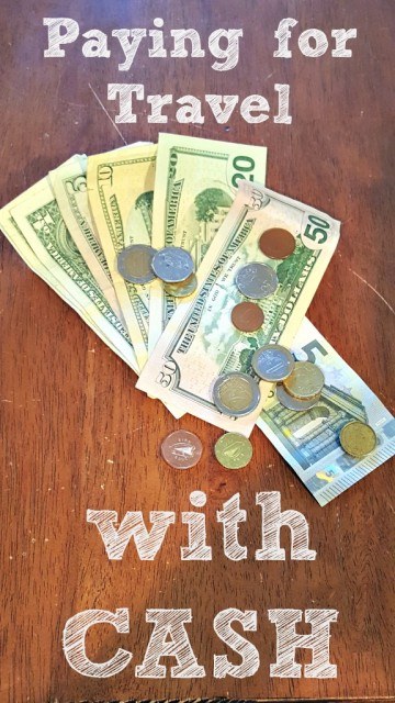 Paying cash for travel. How we travel without credit. FamilyRambling.com