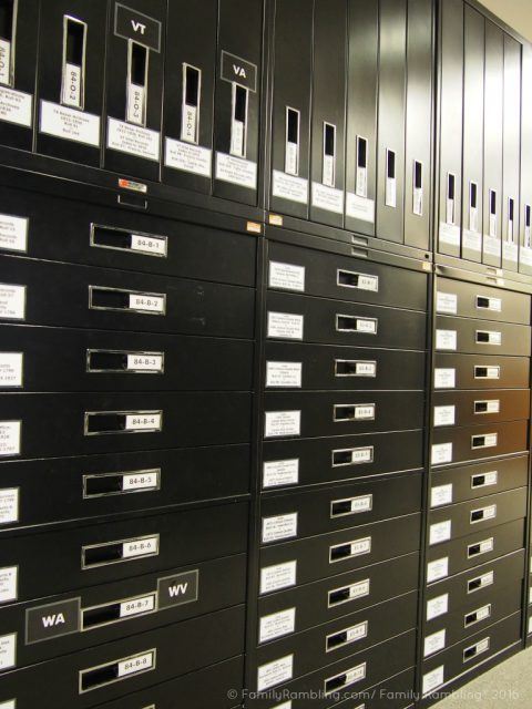 Over 600,000 microfilm records are available at The Genealogy Center in Fort Wayne, Indiana.