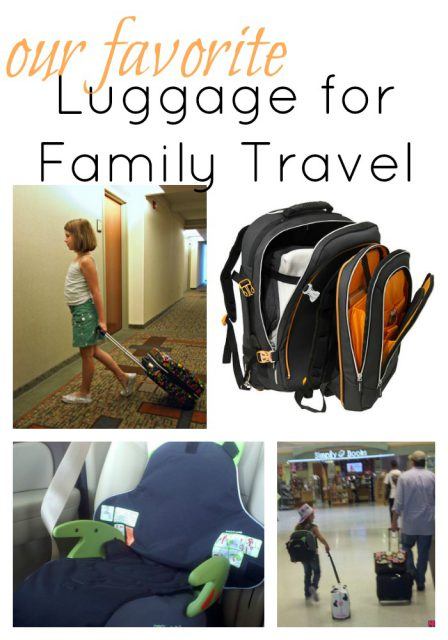 luggage for family travel
